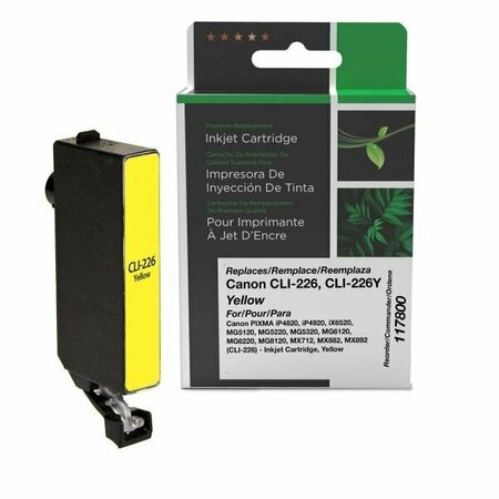 CLOVER Imaging Remanufactured Yellow Ink Cartridge 117800